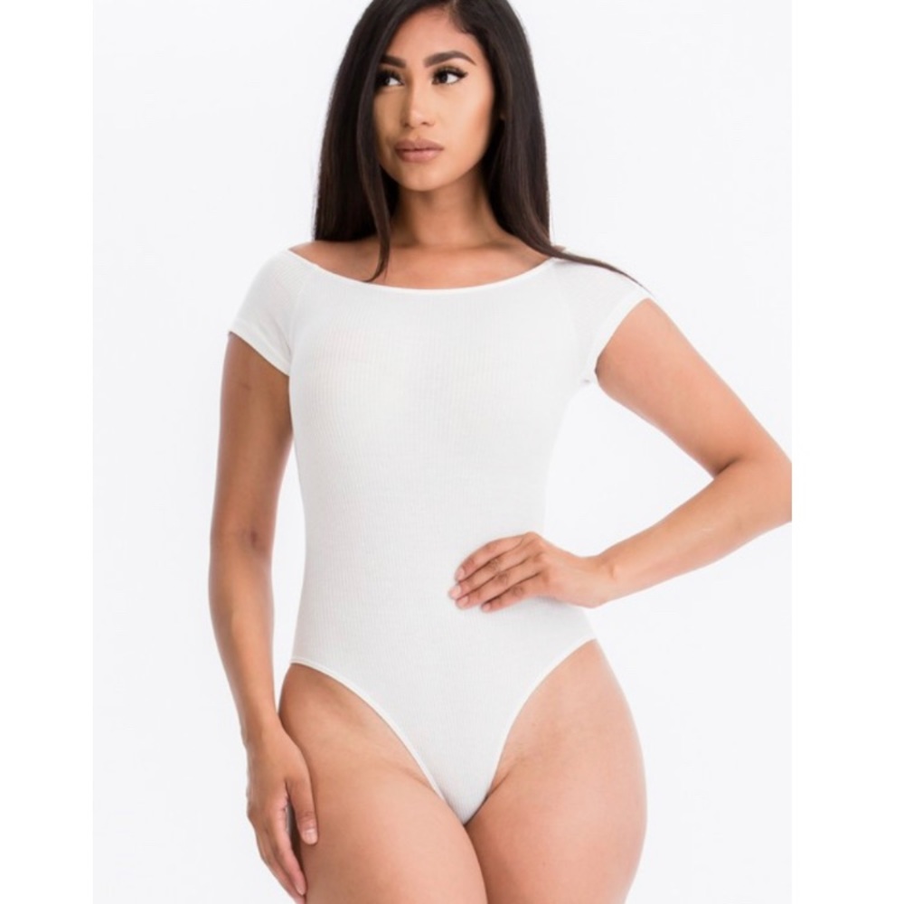 Brand new off shoulder bodysuit